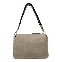 "As Is" Ron White Doane Oiled Suede Crossbody Bag