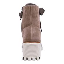 "As Is" Ron White Eris Ultralight Suede Lace-Up Ankle Boot