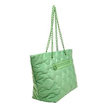 "As Is" Samantha Brown Quilted Tote Handbag