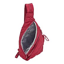 "As Is" Samantha Brown To-Go Anti-Theft Convertible Sling Bag