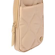 "As Is" Samantha Brown To-Go Quilted Travel Hobo with Crossbody