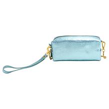 "As Is" Sharif Legacy 100% Leather Caviar Snake Pouchetta