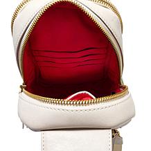 "As Is" Sharif Legacy Braided Abuja Leather Sling Crossbody Bag