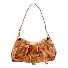 "As Is" Sharif Legacy Leather Flap Handbag with Hang Lock