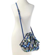 "As Is" Sharif Legacy Museum Leather Dumpling-Shape Crossbody Bag