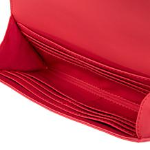 "As Is" Sharif Legacy Studded Leather Wallet with Detachable Strap