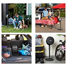 "As Is" Shark FlexBreeze Indoor/Outdoor Cordless Fan with Car Charger