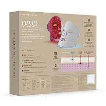 "As Is" Sharper Image Revel LED Light Therapy Face Mask