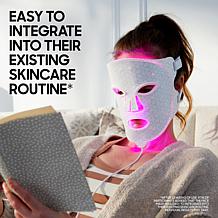 "As Is" Sharper Image Revel LED Light Therapy Face Mask