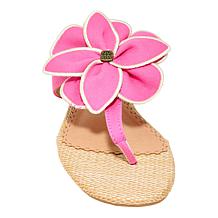 "As Is" SHU by SHUSHOP® Brylee Flower Thong Sandal