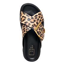 "As Is" SHUSHOP® Barb X-Band Comfortable Slide Sandal