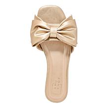 "As Is" SHUSHOP® Bree Oversized Bow Comfortable Flat