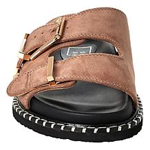 "As Is" SHUSHOP CHARLOTTE 2-Band Slide Sandal