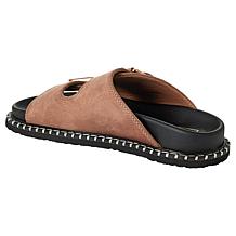 "As Is" SHUSHOP CHARLOTTE 2-Band Slide Sandal