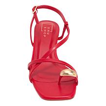 "As Is" SHUSHOP® Harper Comfortable Low Heel Sandal