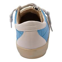 "As Is" SHUSHOP PAMELA Croc-Embossed Everyday Star Sneaker