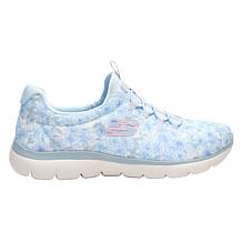 "As Is" Skechers Summits Watercolor Washable Bungee Sneakers - Wild...