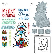 "As Is" Stamps of Life Christmas Elf Stamp and Die Set