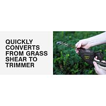 "As Is" Sun Joe 7.2-Volt 2-in-1 Grass Shear Plus Hedge Trimmer