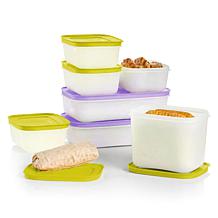 "As Is" Tupperware® 14-piece Freezer Mates® Plus Food Storage Set