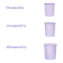 "As Is" Tupperware® 14-piece Heritage Sheer Canister Collection