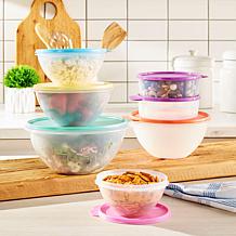 "As Is" Tupperware® 14-piece Wonderlier Vintage Series Bowl Set