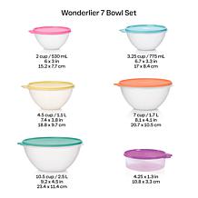 "As Is" Tupperware® 14-piece Wonderlier Vintage Series Bowl Set