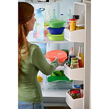 "As Is" Tupperware® 8-piece CrystalWave Round Food Storage Set