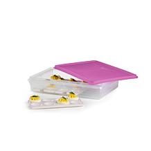 "As Is" Tupperware® Snack-Stor® Large Container with 3 Inserts