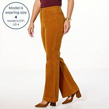"As Is" TWRHLL by Christie Brinkley Corduroy Pant