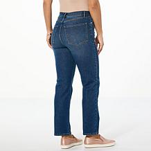 "As Is" TWRHLL by Christie Brinkley Floral Print Jean