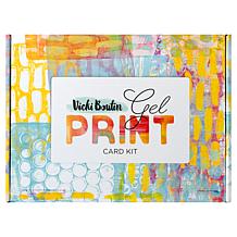 "As Is" Vicki Boutin Mixed Media Gel Plate Card Kit