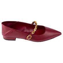 "As Is" Vince Camuto Aylin Chain Leather Ballet Flat