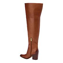 "As Is" Vince Camuto Paulie Over the Knee Leather Boot
