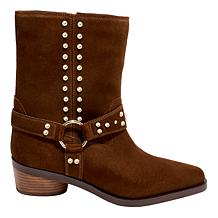 "As Is" Vince Camuto Roista Leather or Suede Moto Boot