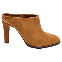 "As Is" Vince Camuto Solene Leather Mule Heeled Dress Shoe