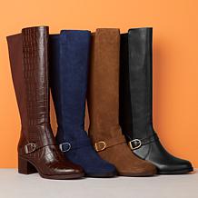 "As Is" Vince Camuto Zennia Tall Boot with Stretch Back