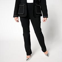 As Is Vivica A. Fox Collection Millenium Pant with Side Studs
