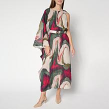 "As Is" Vivica A. Fox Collection Textured Gauze One-Sleeve Dress