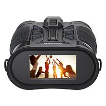 "As Is" Vivitar Digital Camera Binoculars with Night Vision plus Ac...