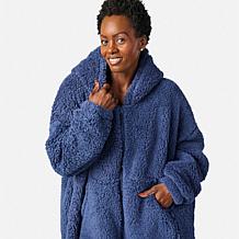 "As Is" Warm & Cozy 2-pack Oversized Sherpa Hoodie