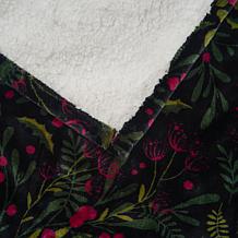 "As Is" Warm & Cozy Plush to Sherpa Heated Throw