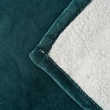 "As Is" Warm & Cozy Plush to Sherpa Heated Throw