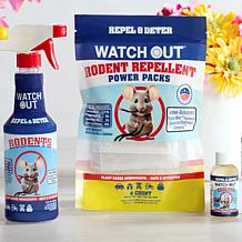 "As Is" Watch Out 96oz Total Pest Control Combo with Rodent Power P...