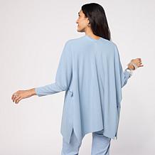 "As Is" Wynne Layers Bracelet Sleeve Sweater Knit Cardigan