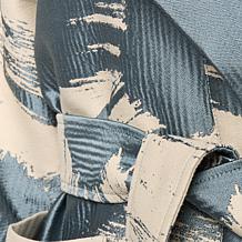 "As Is" WynneCollection Brushstroke Jacquard Kabuki Jacket