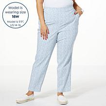 "As Is" WynneCollection Flatter Fit Ankle Pant 