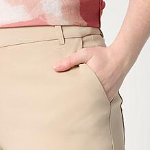 "As Is" WynneCollection Flatter FIT Straight Leg Cuffed Pant