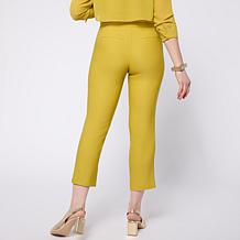 "As Is" WynneCollection Flatterfit Patch Pocket Cropped Pant