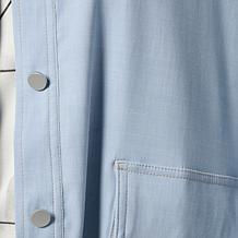 "As Is" WynneCollection Swing Style Shirt Jacket 